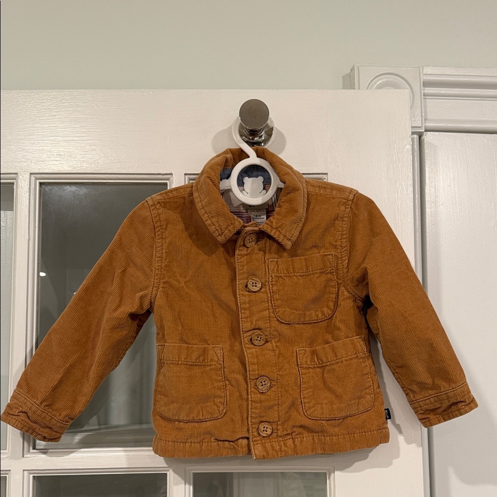 Toddler Tan Corduroy Jacket - Picture 3 of 4